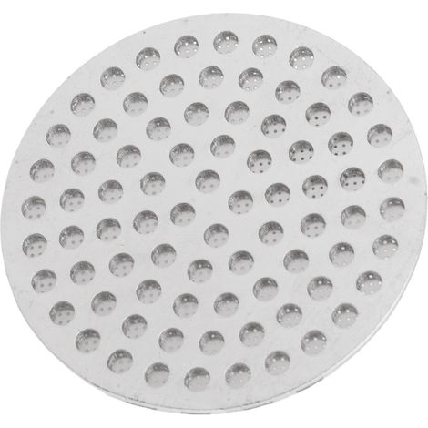Filtre à café 51mm pour porte-filtre, écran inférieur réutilisable, double couche acier inoxydable 304, distribution secondaire de l'eau 100μm (1/5)