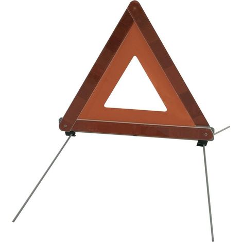 Petex Euro Mini triángulo de seguridad rojo 45x48 cm