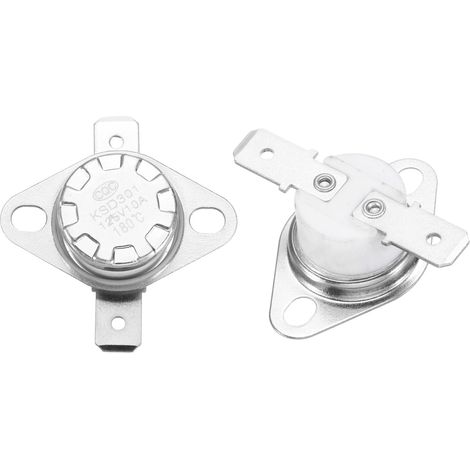 2 Pack Thermostat KSD301 180°C/356°F Matériau Céramique (1/5)