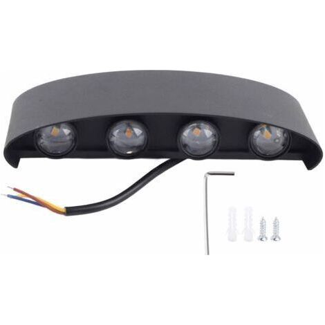 8W LED Wall Light Waterproof Decorative Lighting Lamps for Living Room Bedroom 85-265V (1/4)