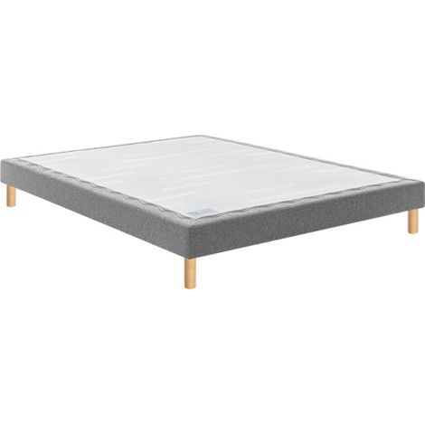 Sommier Bultex CONFORT MEDIUM MEDIANO 90x200 Enduit Moka Lattes (1/5)