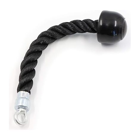 Corde de triceps Corde d'entraînement pour triceps musculation Poignée de traction pour bras biceps Aide la traction Pour l'entraînement sur poulie Câble traction (1/5)