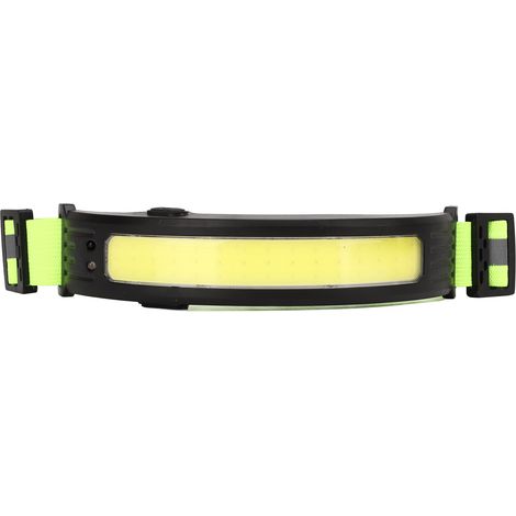 COB-Induktions-Stirnlampe mit Spotlicht, 1200 mAh, rotes und weißes Licht, ideal für Outdoor-Laufen und Radfahren, USB-aufladbar. (1/5)