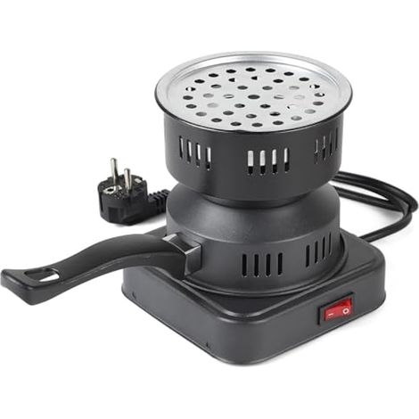 Allume-charbon Portable 450-600 W de Bois, 14 x 12,5 x 15 cm (1/5)