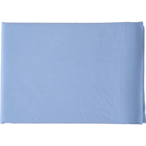 VIVARAISE - Drap plat Céleste en Coton Bio - 260 x 310 cm - La Cerise sur le Gâteau (1/2)