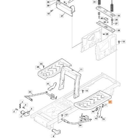 PLATAFORMA REPOSAPIÉS EMAK ORIGINAL G325500051E0R