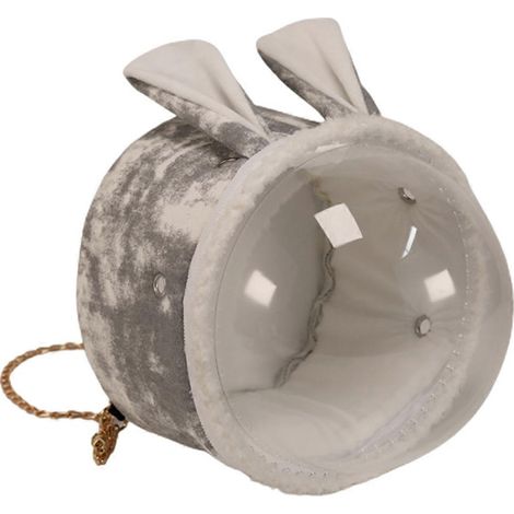 Les cages de transport en forme de hamster et de lapin conviennent à divers petits animaux de compagnie à emporter en voyage, y compris les cages de transport pour cochons d'Inde. (1/5)