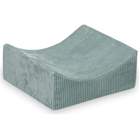 Berceau en mousse pour aire de jeux, velours côtelé, menthe claire (1/5)