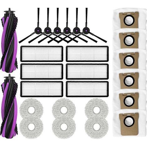Filtre pour aspirateur brosse pour aspirateur Filtre de brosse pour aspirateur filtre de Main Side Brosse HEPA Filtre Serpillière Cloth Dust Bags pour P20 PRO / T5 Pro Aspirateur Accessoires (1/5)