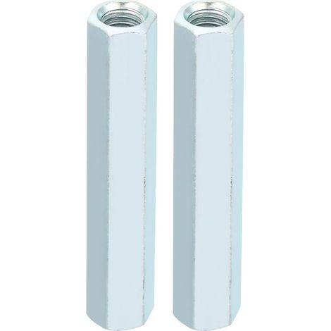 Entretoise en acier inoxydable avec écrous à tige longue – Lot de 10 pièces pour montage d’équipements bureautiques et télécoms (1/5)