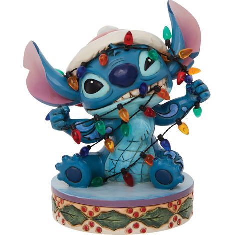 Statuette de collection Stitch Noël (1/3)