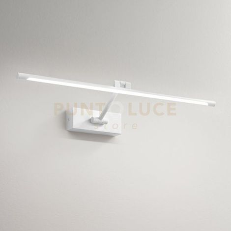 Lampada a Parete GAP451N Gealuce in Metallo Bianco Opaco, LED 10W, 525lm, 4000K, Luce Indiretta, Ideale per Illuminazione Interni - Gealuce