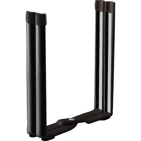 Égouttoir à vaisselle - Porte-bouteilles pliable - Égouttoir de rangement - Égouttoir à vaisselle noir - Égouttoir en acier au (1/5)