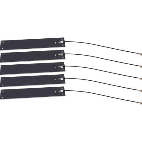 Antenne PCB IPEX 5 pièces 600-6000 MHz 12 dBi Haute Performance pour Réseau 5G et WiFi NZ5GPCB002 (1/5)