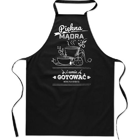 Tablier à motif cuisine amusant, belle, intelligente, sait cuisiner, tablier femme (1/4)