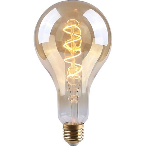 Lampadina LED a goccia E27 4W equivalente a 17W 160lm dimmerabile 2100K oro 15000 ore

7 ore di funzionamento, stile vintage