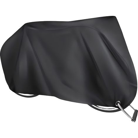Housse de protection vélo imperméable 200x110x70cm, abri garage avec œillets de cadenas, qualité Oxford premium, résistante aux intempéries (1/5)