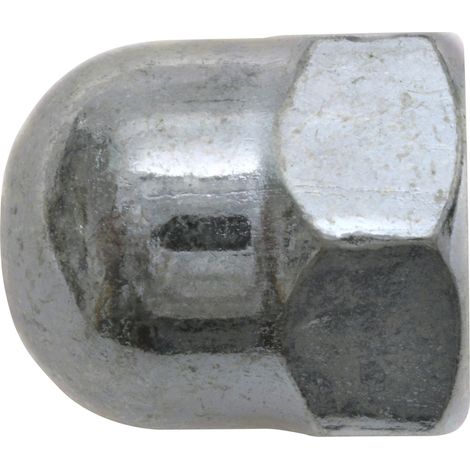 SWG 356 6 25 Sechskant-Hutmuttern M6 DIN 1587 Stahl verzinkt 100 St.