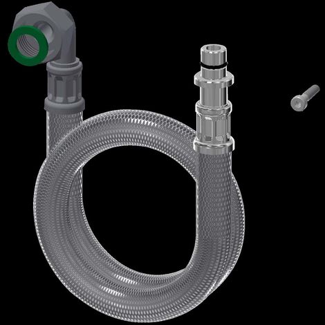 KWC Schlauch, F5, G1/2 und Steckfitting, 950mm, DN10, L-form, 2030060323 (1/2)