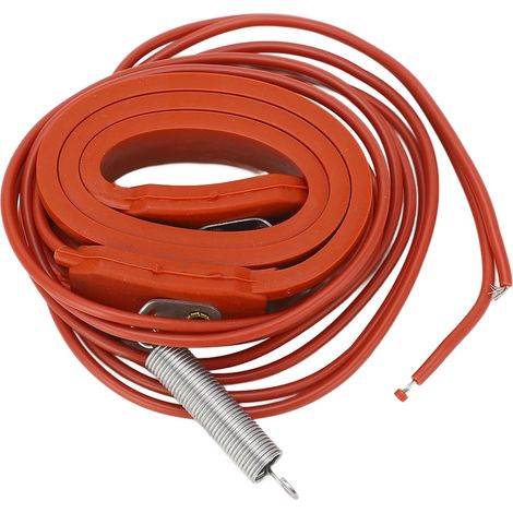 Rohrheizkabel, Heizband, 15 mm breit, 450 mm lang, 28 W, selbstregulierend, 220 V Wechselstrom, für den Winter (1/5)