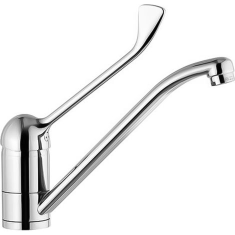 Miscelatore lavello in ottone cromato con leva clinica linea Mariani Epic (1/2)