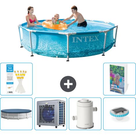 Intex Piscina con struttura Rotonda - 305x76 cm - 7-pezzi S1 (1/5)