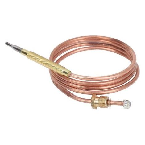Thermocouple de remplacement de 900 mm, thermocouple universel, thermocouple de chauffage de cheminée de gril de barbecue, avec écrous ajustés de 5 pièces (1/3)