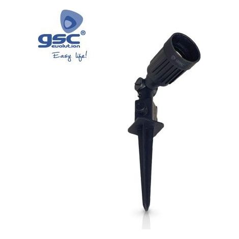 Estaca de jardín negra potencia máxima 150W IP44 GSC 000700452 (1/2)
