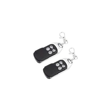 Transmisor portátil Crawford EA433 2KS/4KS - Paquete de 2 - Control remoto con código desplazable de 433,92 MHz