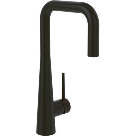Grifo de cocina VILLEROY & BOCH Konic con rociador, negro mate (1/5)
