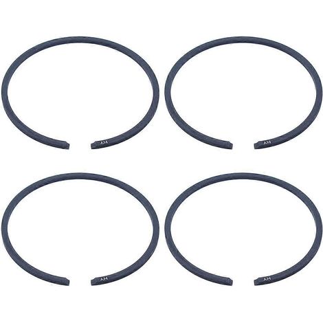 Lot de 4 segments de piston 38 mm x 1,2 mm pour tronçonneuse STIHL MS180 018 MS 180 (pièces détachées 1130 034 3002, outils de jardin). (1/4)