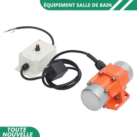 WAOBDLA 100W 220V moteur électrique de vibration refroidissement à l'air 3000RPM avec contrôleur de vitesse (1/5)