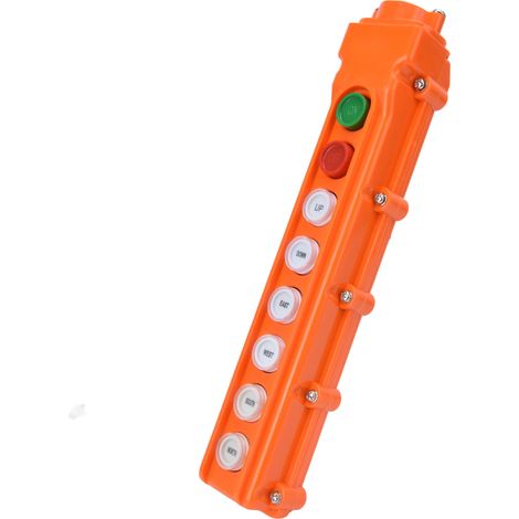 Télécommande grue palan COB-63A boîtier ABS IP65 220V/500V résistant pluie poussière extérieur (1/5)