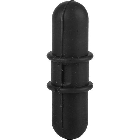 6 Stabilisateurs en Caoutchouc pour Arc à Poulies, Accessoires de Tir à l'Arc Réducteurs de Vibration (Noir) (1/5)
