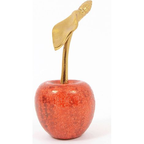 Cerise Gabriela rouge aluminium 10x10x21cm (1/2)