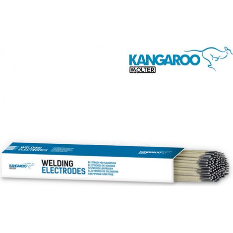 Elettrodo di base e7018 diam.3,25mm confezione 5kg (141pz) kangaroo da solter