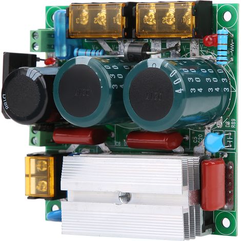 Gleichrichterplatine, Hochspannungsfilter, Schrittmotortreiber, Verstärkerplatine, Netzteil 220 V AC (1/5)