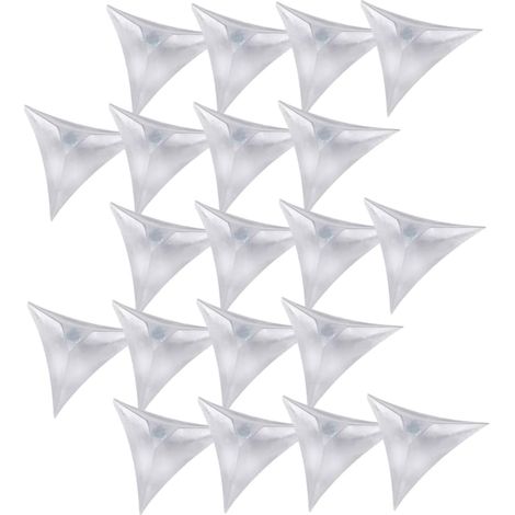 250 protège-coins pour meubles PVC transparent triangulaire (1/5)