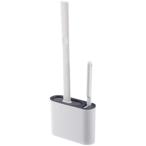 Brosse WC Mural,Brosses De Toilette Et Supports,Brosse Loo,Brosse Toilette Silicone Plate (1/5)