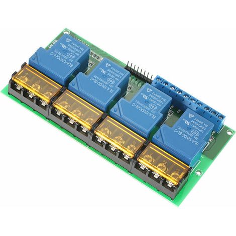 DC12V 30A four-way relay module high/low level trigger YYG4 (1/5)