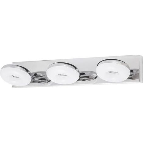 Applique bagno LED moderna 3x5W cromo Beata Rabalux