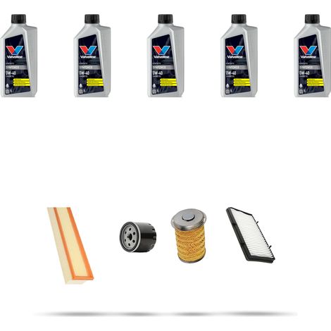 Kit tagliando 4 FILTRI e 5L OLIO compatibile con Nissan Primastar 1.9 dci 60kw Dal 2002 (1/5)