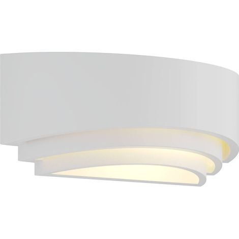 Wandleuchte, Wandlampe Innen "Lucien" aus Gips/Ton für Schlafzimmer von Lindby (1/5)
