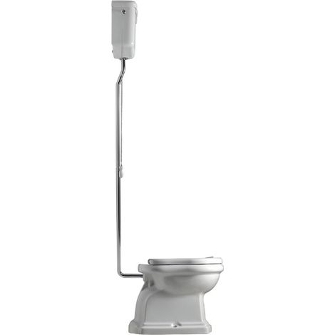 Cristina Ondyna – Bloc WC Chambord réservoir haut – Sortie murale – Mécanisme horizontal – Abattant inclus – Hauteur 2595 mm – Saillie 705 mm - WCH1011 (1/3)