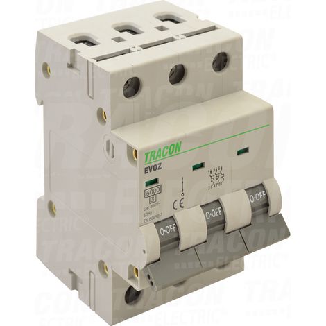 Interruttore automatico 16A B 3P TRACON (1/2)