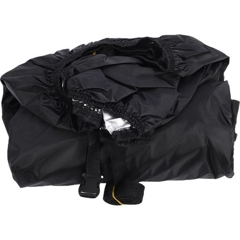 Universal Protective Cover for Snowmobile, Thick 210D Oxford Fabric, Rain and Wind Resistant, Snow Machine Storage Cover for Use in (L) (1/4)