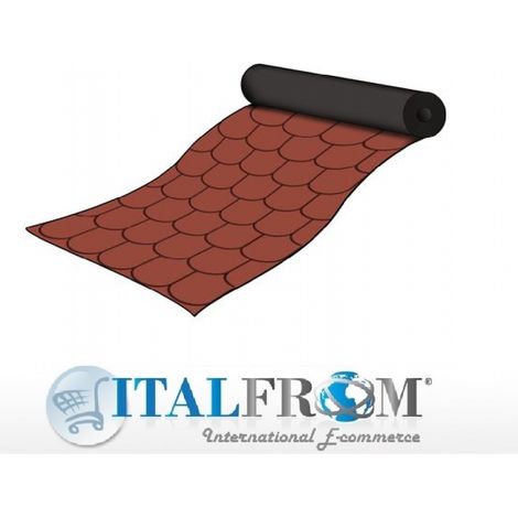 Membrana Impermeabilizzante Autoadesiva per Coperture Mineral Design Selflaps Poliestere - H1x10m - Italfrom (1/2)