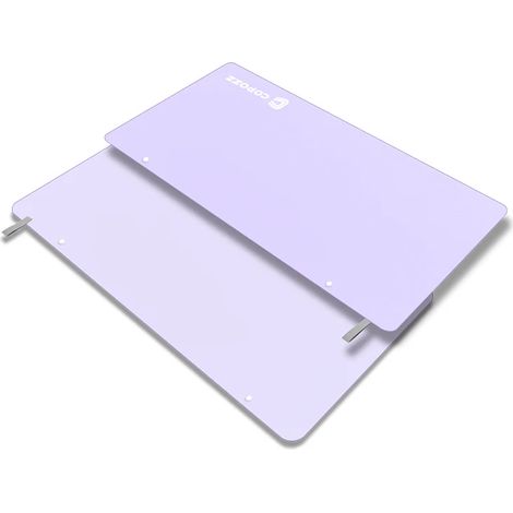 Serviette de plage en microfibre (violette), serviette de natation à séchage rapide pour les sports nautiques (1/4)
