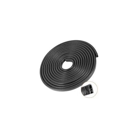 Protection de Bord de portière de Voiture Noire 10 m sans Colle en Caoutchouc en Forme de U pour la Plupart des Voitures (1/5)