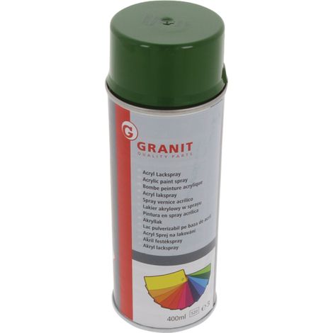 Vernice verde Bergmann, nuova versione, spray WILKENS GRANIT 400ml